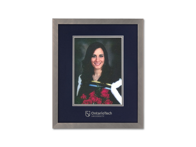 Florentine Silver Portrait Frame  8x10