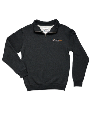 Ontario Tech Soft-Touch Quarter Zip Pullover