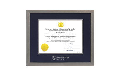 Florentine Silver Degree Frame