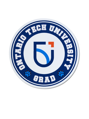 Ontario Tech Grad Window Sticker