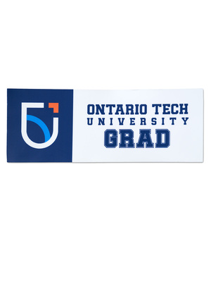 Ontario Tech Grad Bumper Sticker
